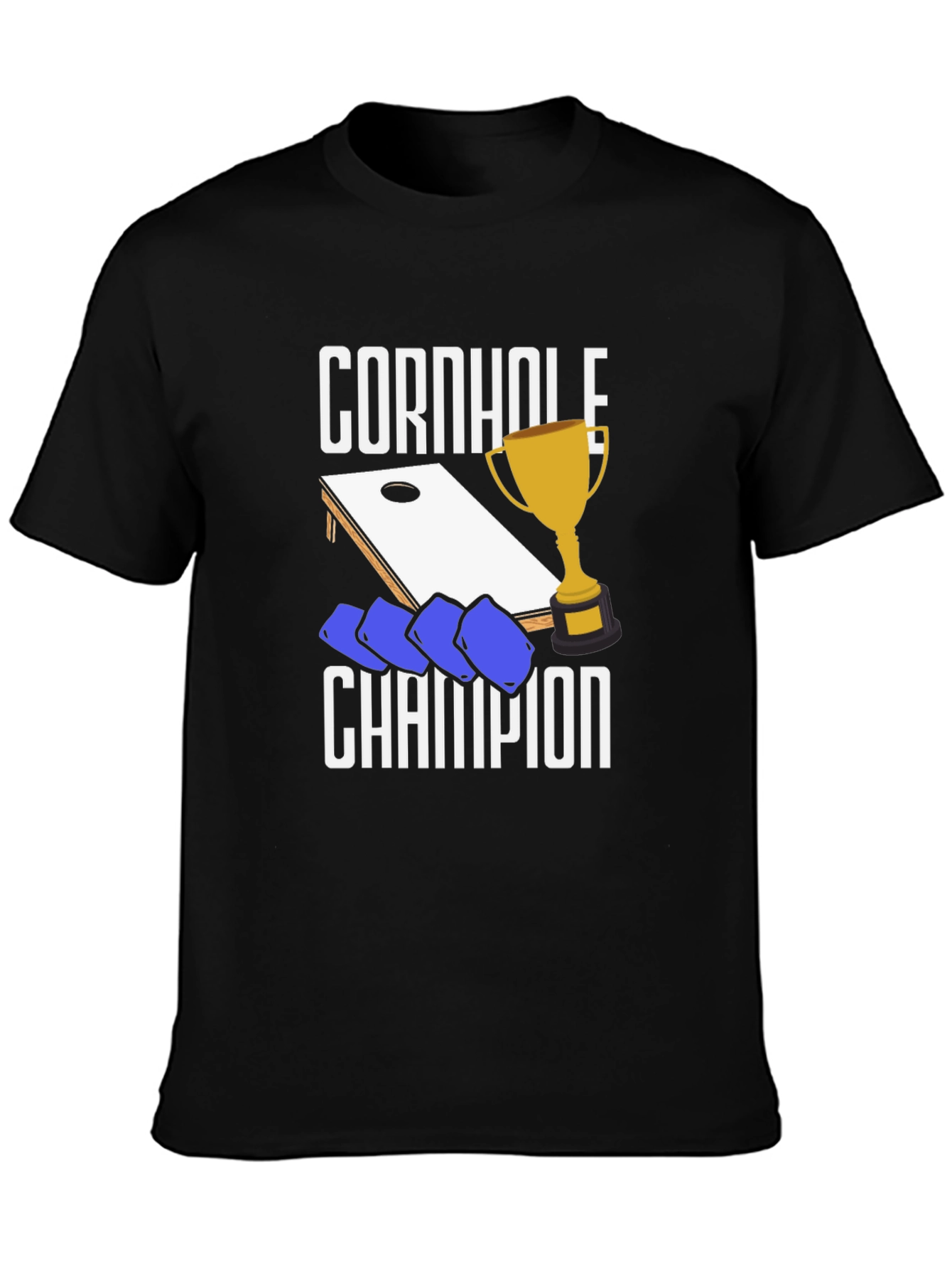 Cornhole Champion Graphic T-Shirt