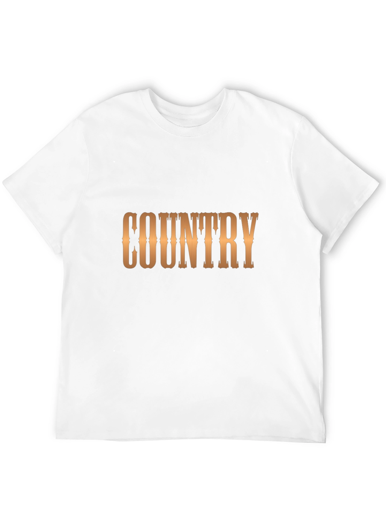 Country Style Black T-Shirt