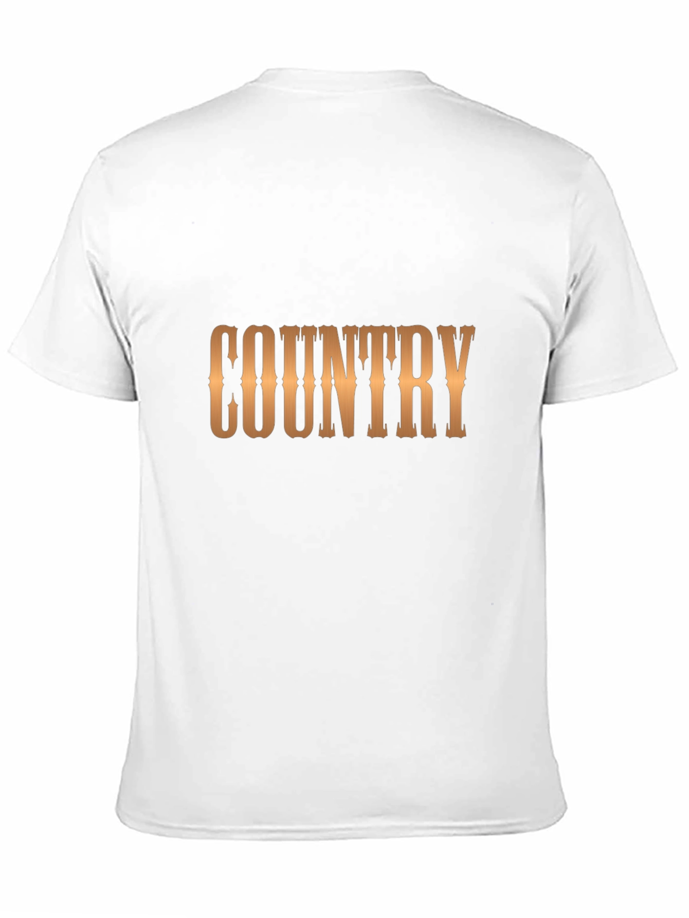 Country Style Black T-Shirt