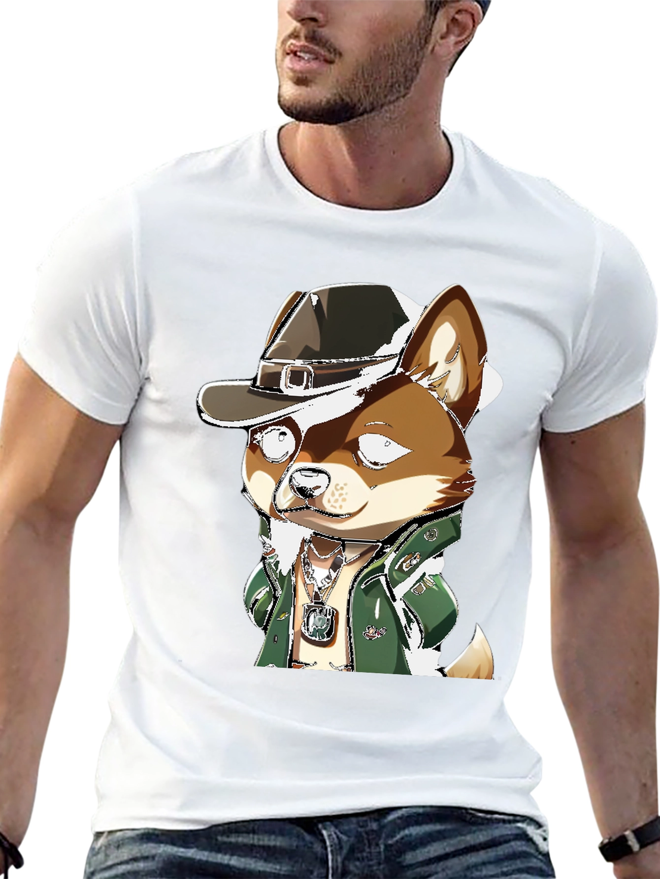 Cartoon Dog T-Shirt