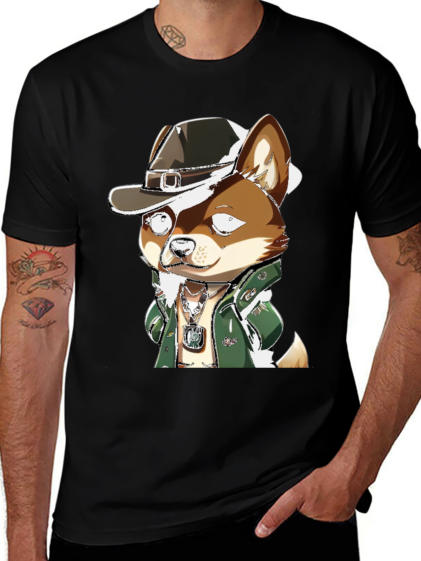Cartoon Dog T-Shirt