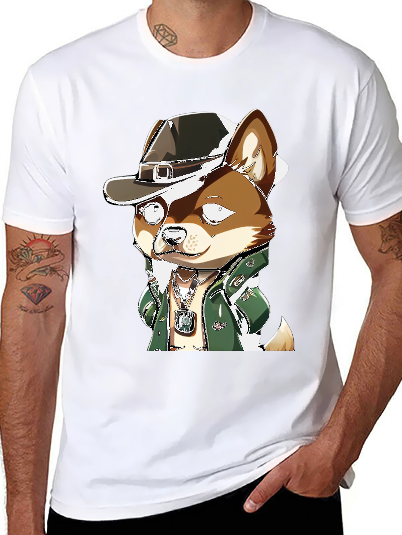 Cartoon Dog T-Shirt