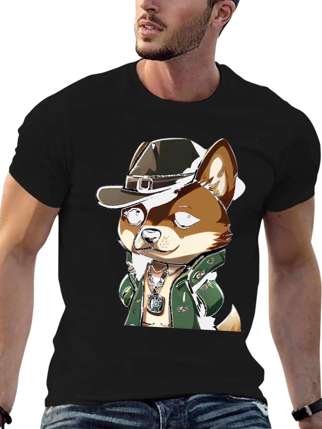 Cartoon Dog T-Shirt