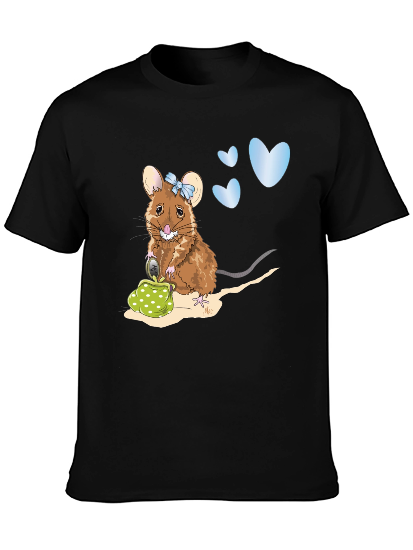 Mouse with Purse Graphic Tee
