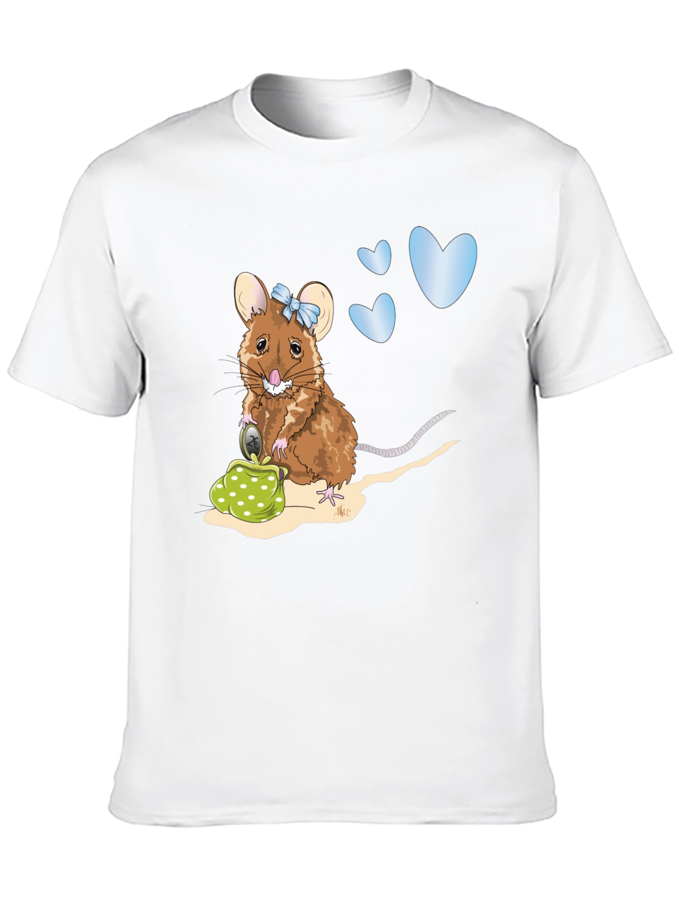 Mouse with Purse Graphic Tee