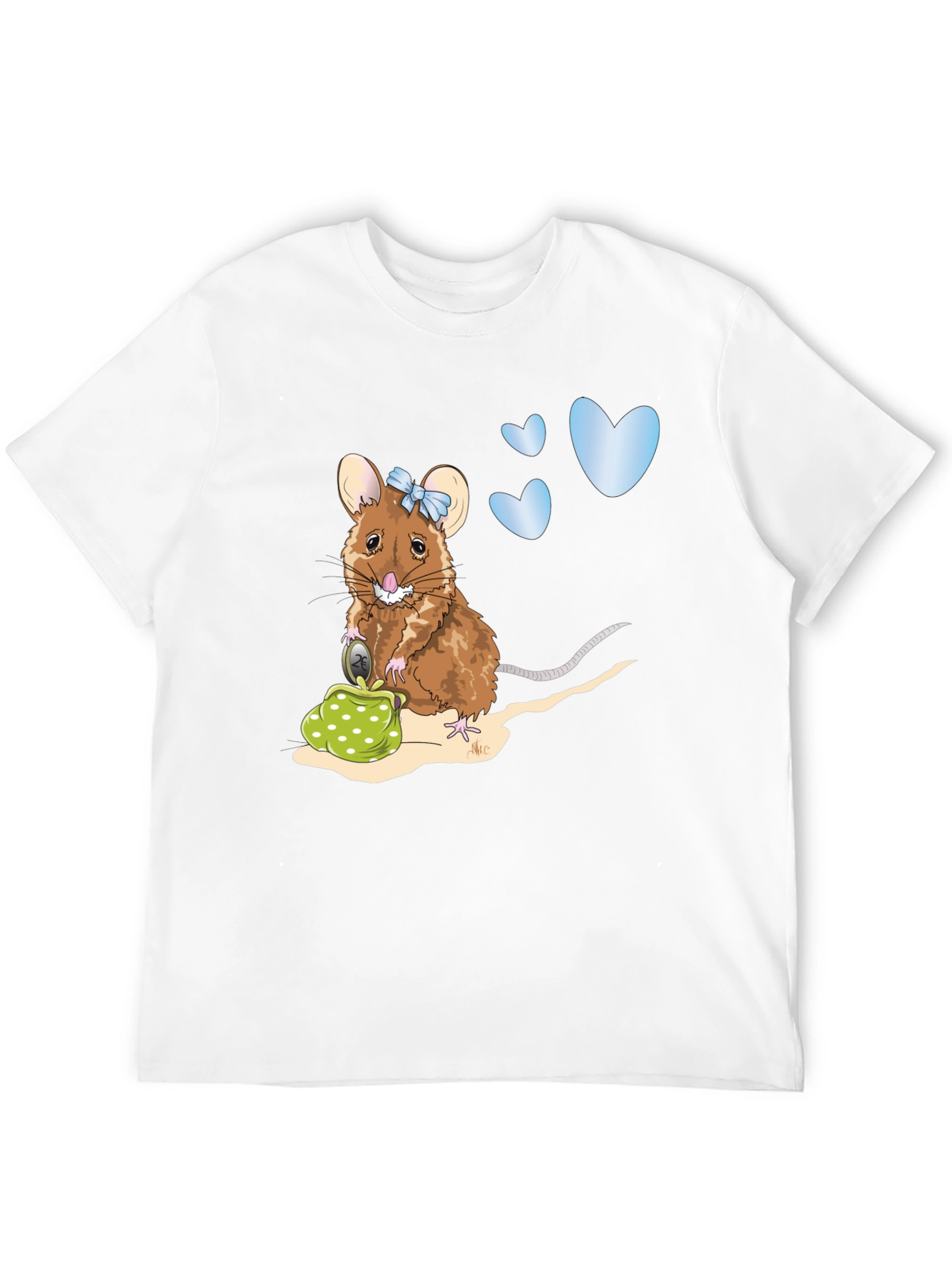 Mouse with Purse Graphic Tee