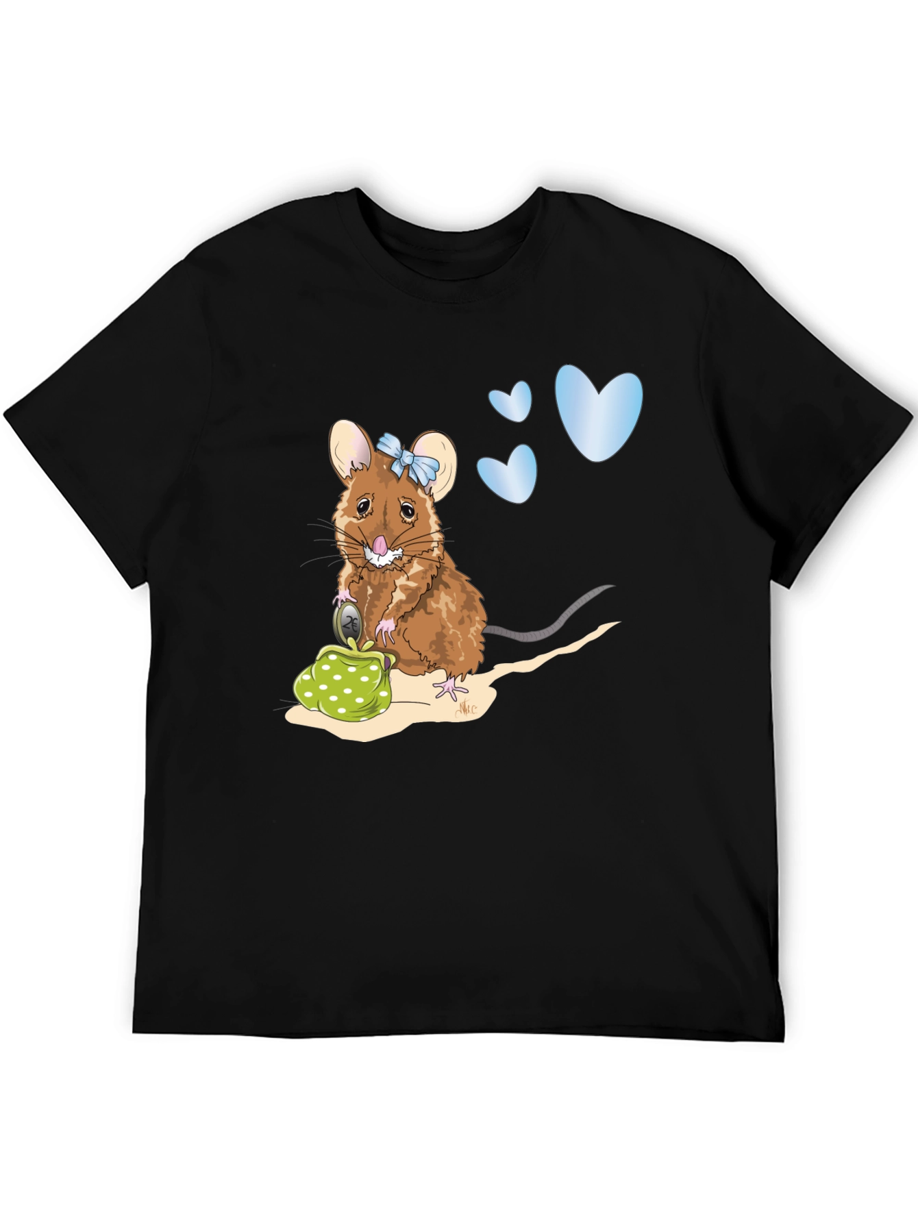 Mouse with Purse Graphic Tee