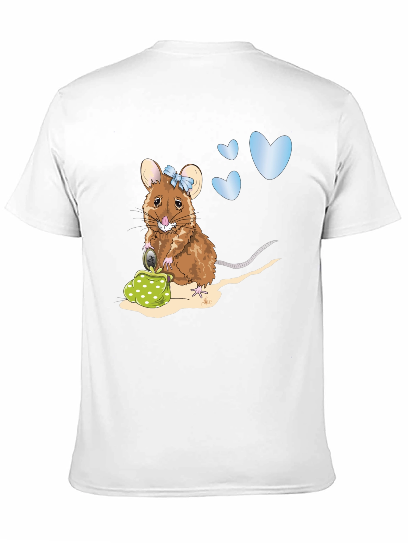 Mouse with Purse Graphic Tee