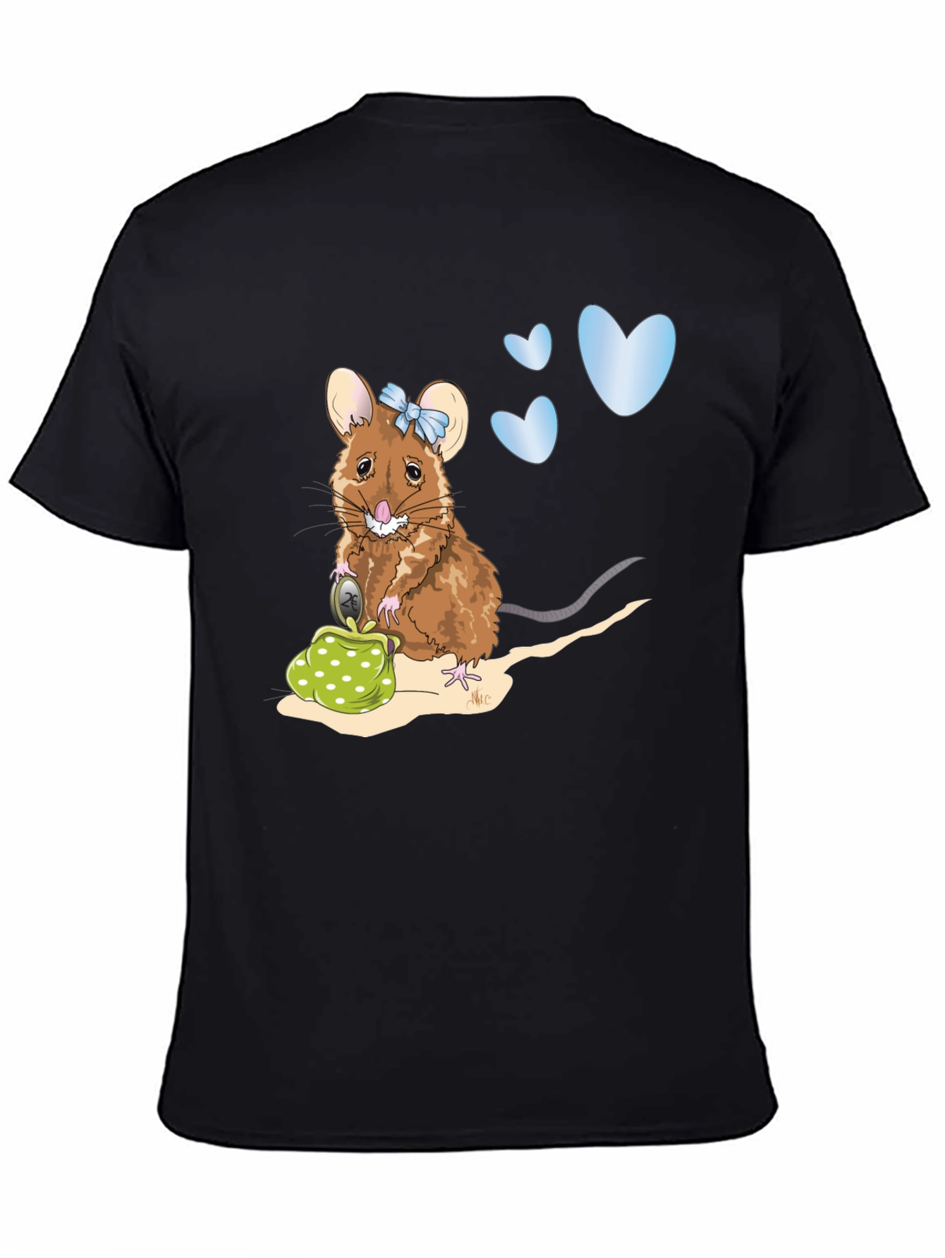 Mouse with Purse Graphic Tee