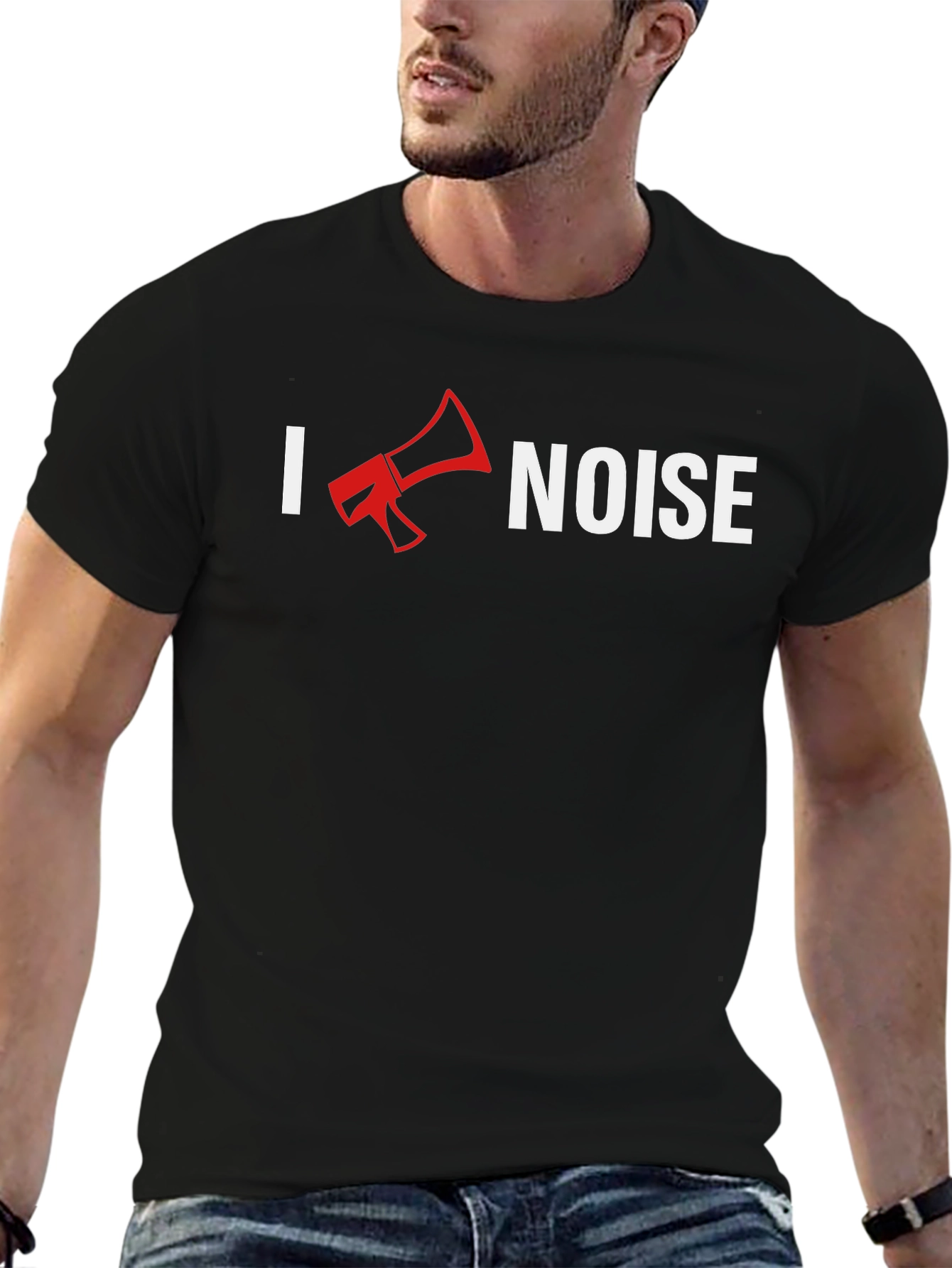 I Love Noise Graphic T-Shirt