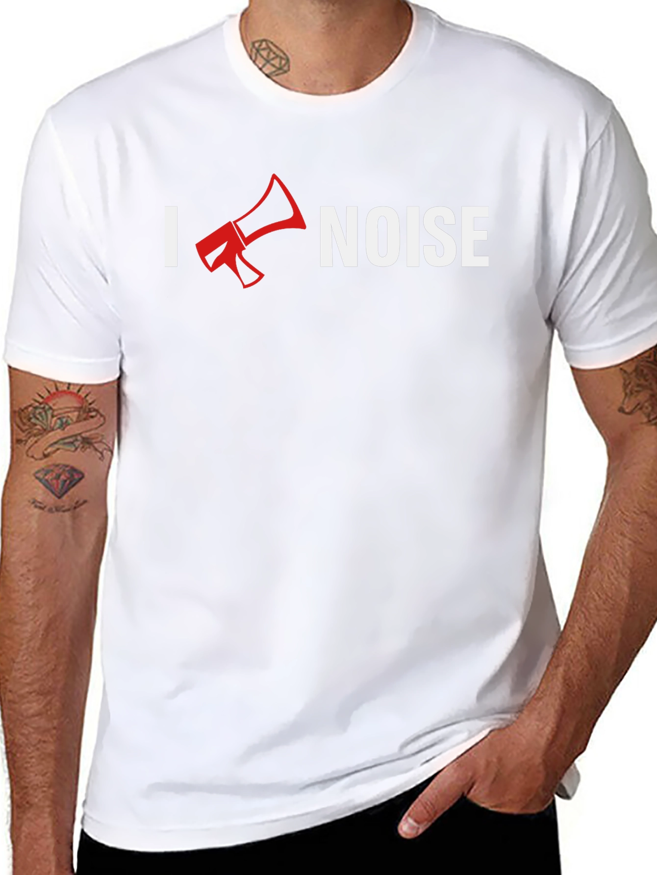 I Love Noise Graphic T-Shirt