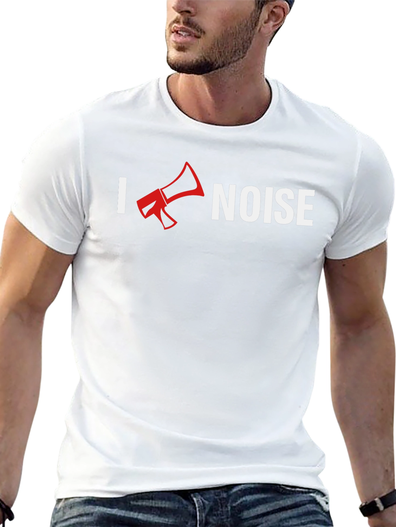 I Love Noise Graphic T-Shirt