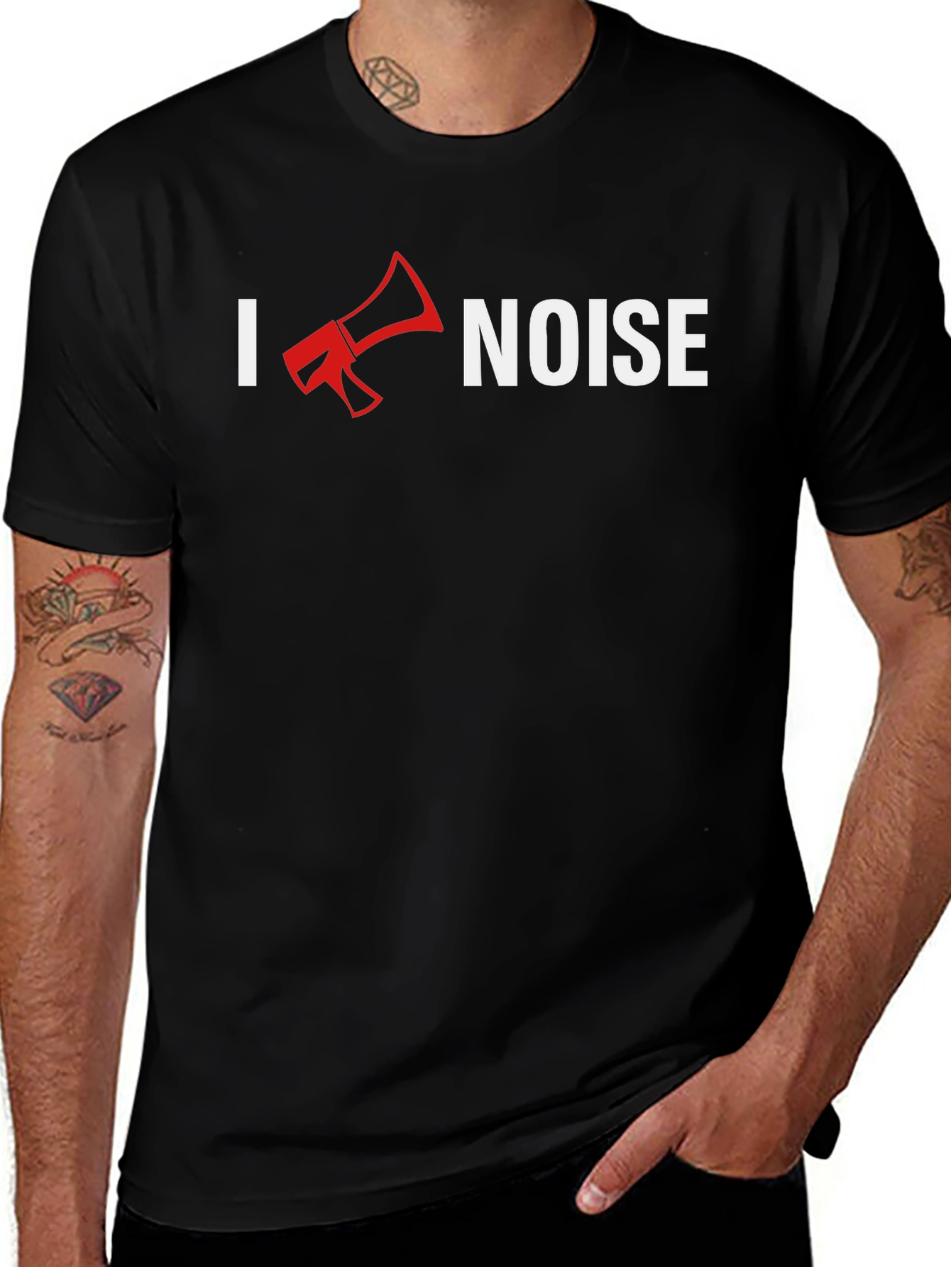 I Love Noise Graphic T-Shirt