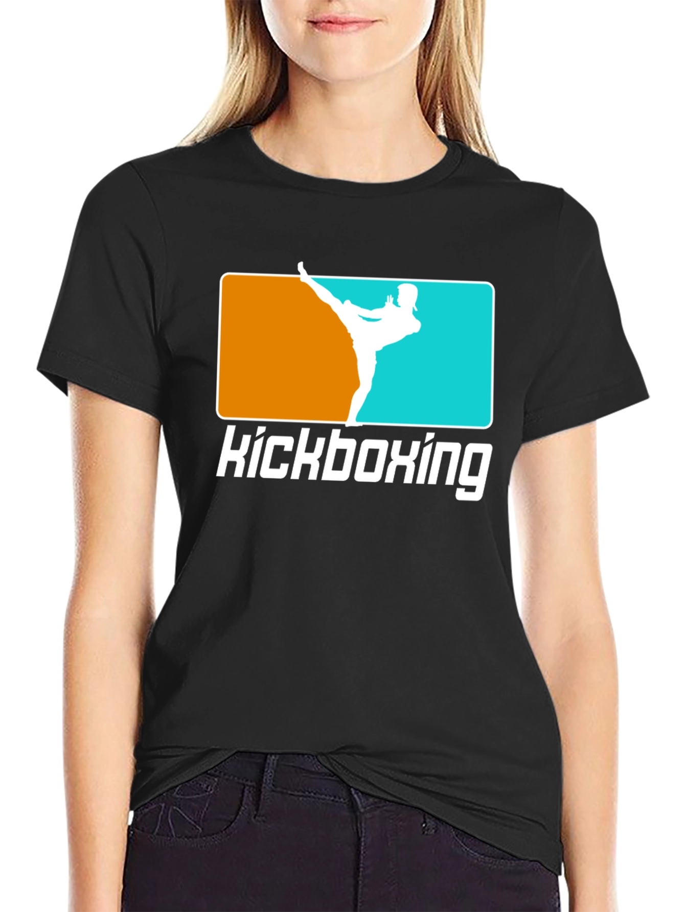 Kickboxing Graphic Tee - Martial Arts Training Shirt