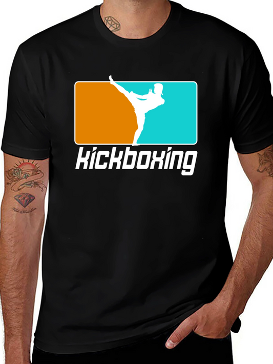 Kickboxing Graphic Tee - Martial Arts Training Shirt