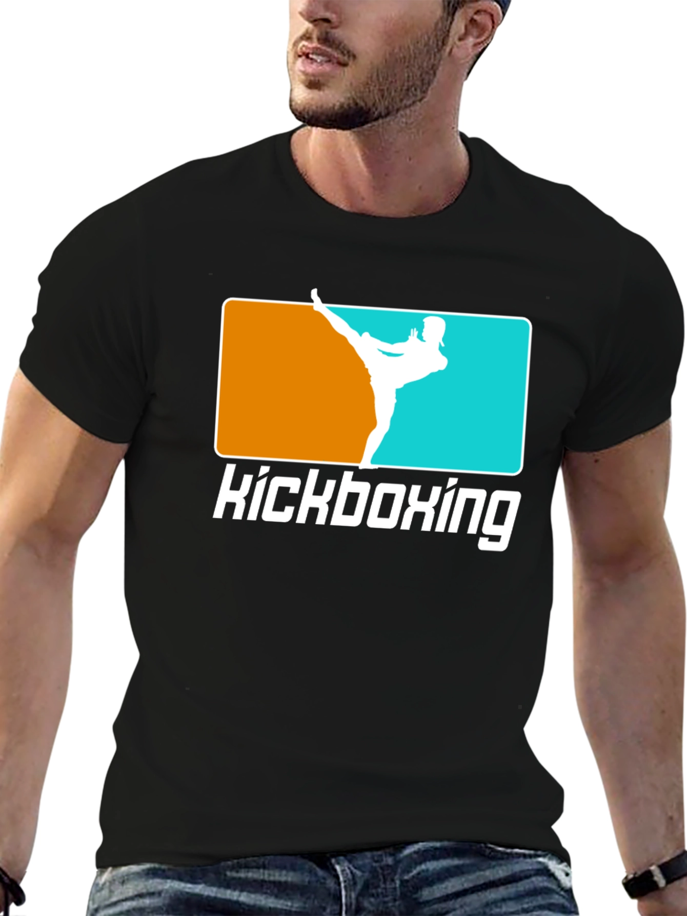 Kickboxing Graphic Tee - Martial Arts Training Shirt