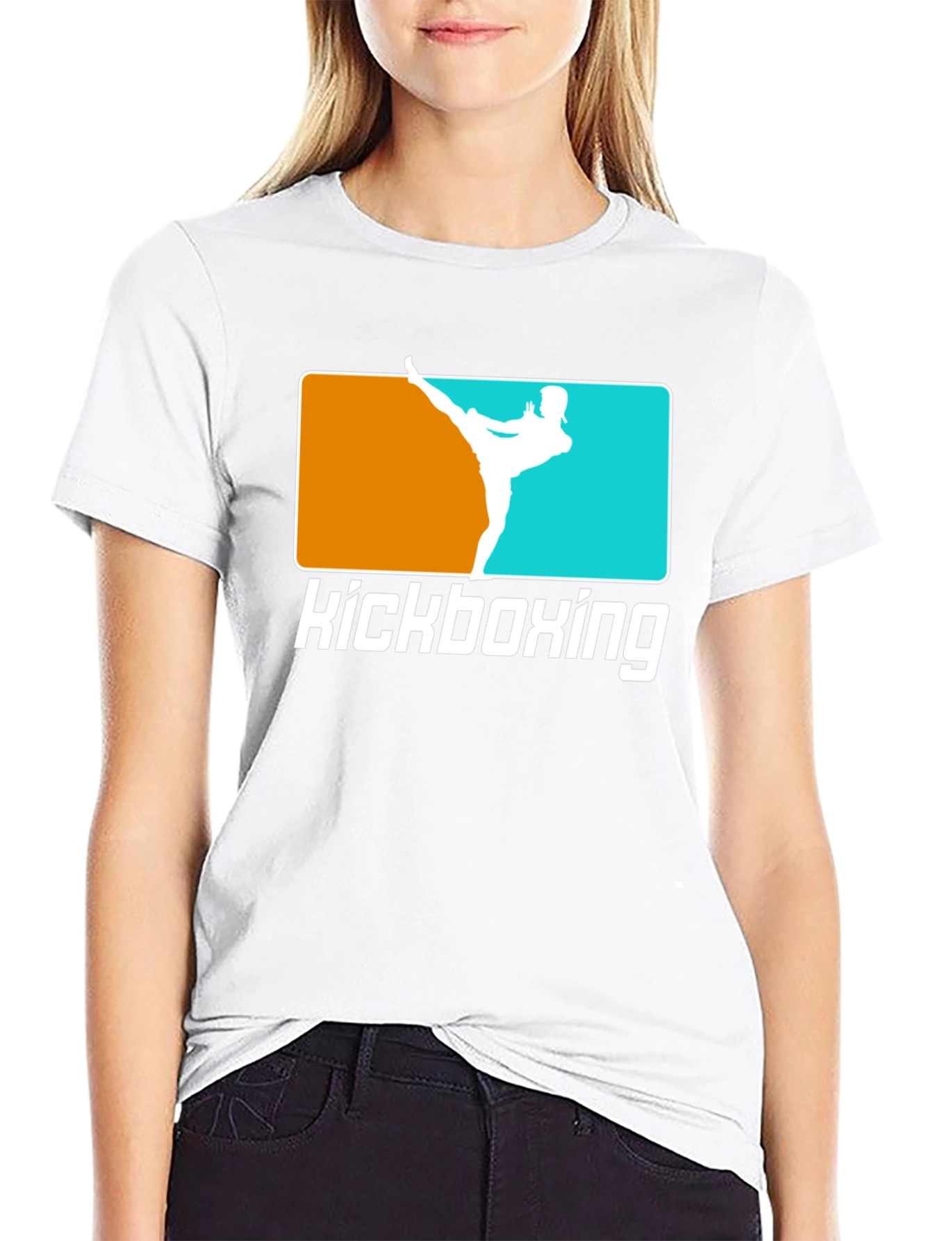 Kickboxing Graphic Tee - Martial Arts Training Shirt