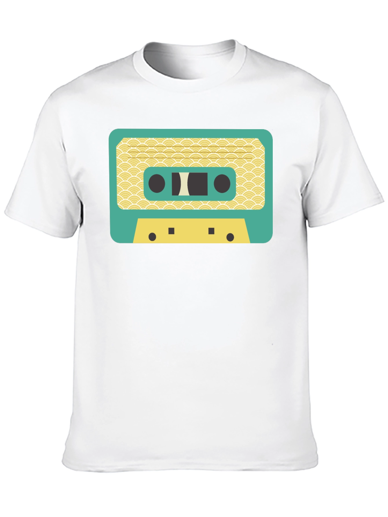 Retro Cassette Tape Graphic T-Shirt