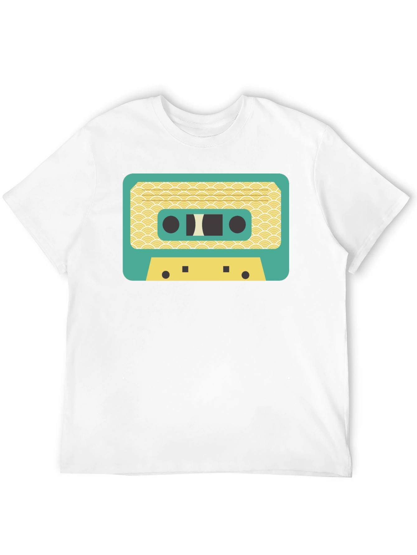 Retro Cassette Tape Graphic T-Shirt