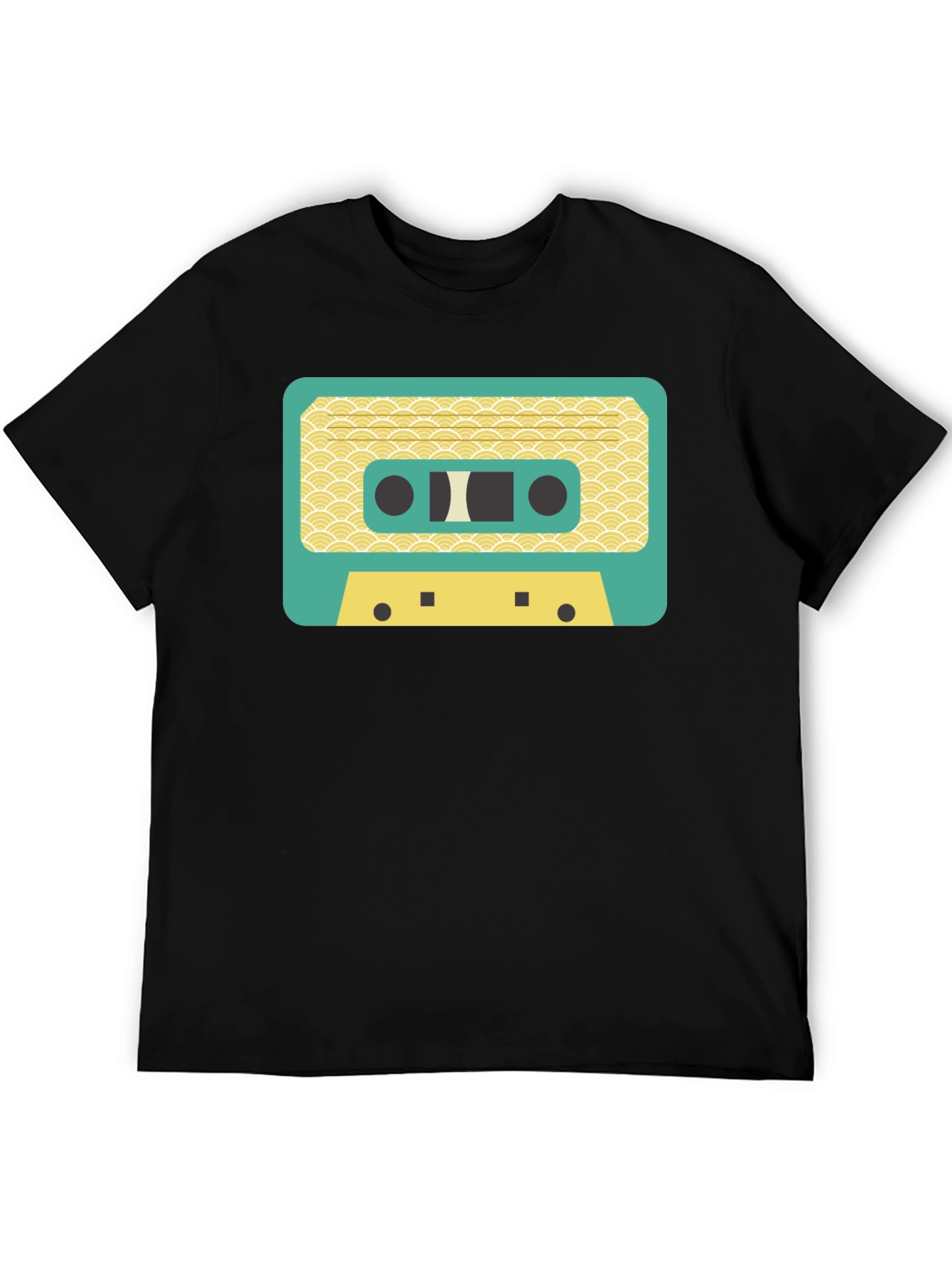 Retro Cassette Tape Graphic T-Shirt