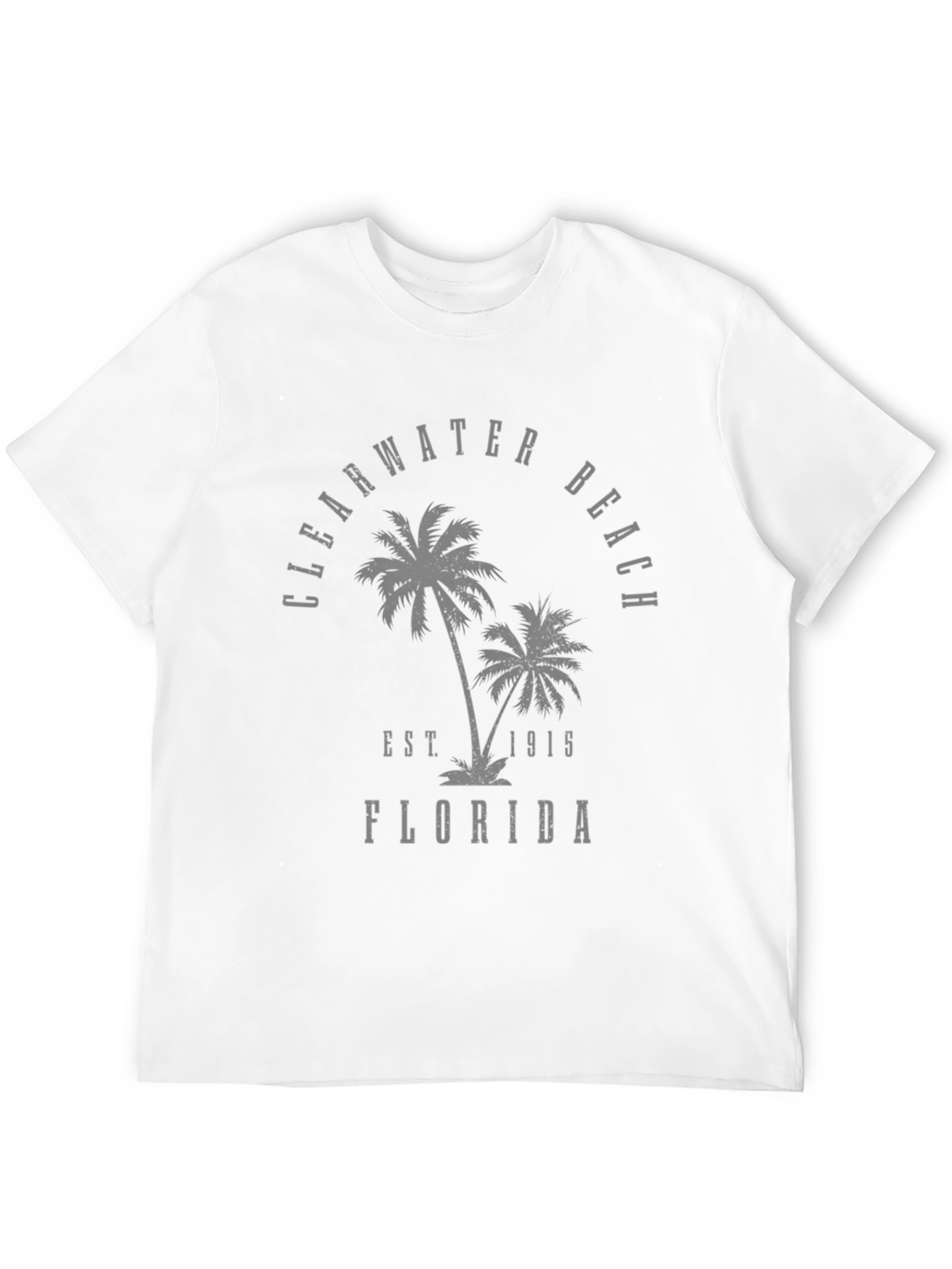 Clearwater Beach Florida T-Shirt - Palm Trees