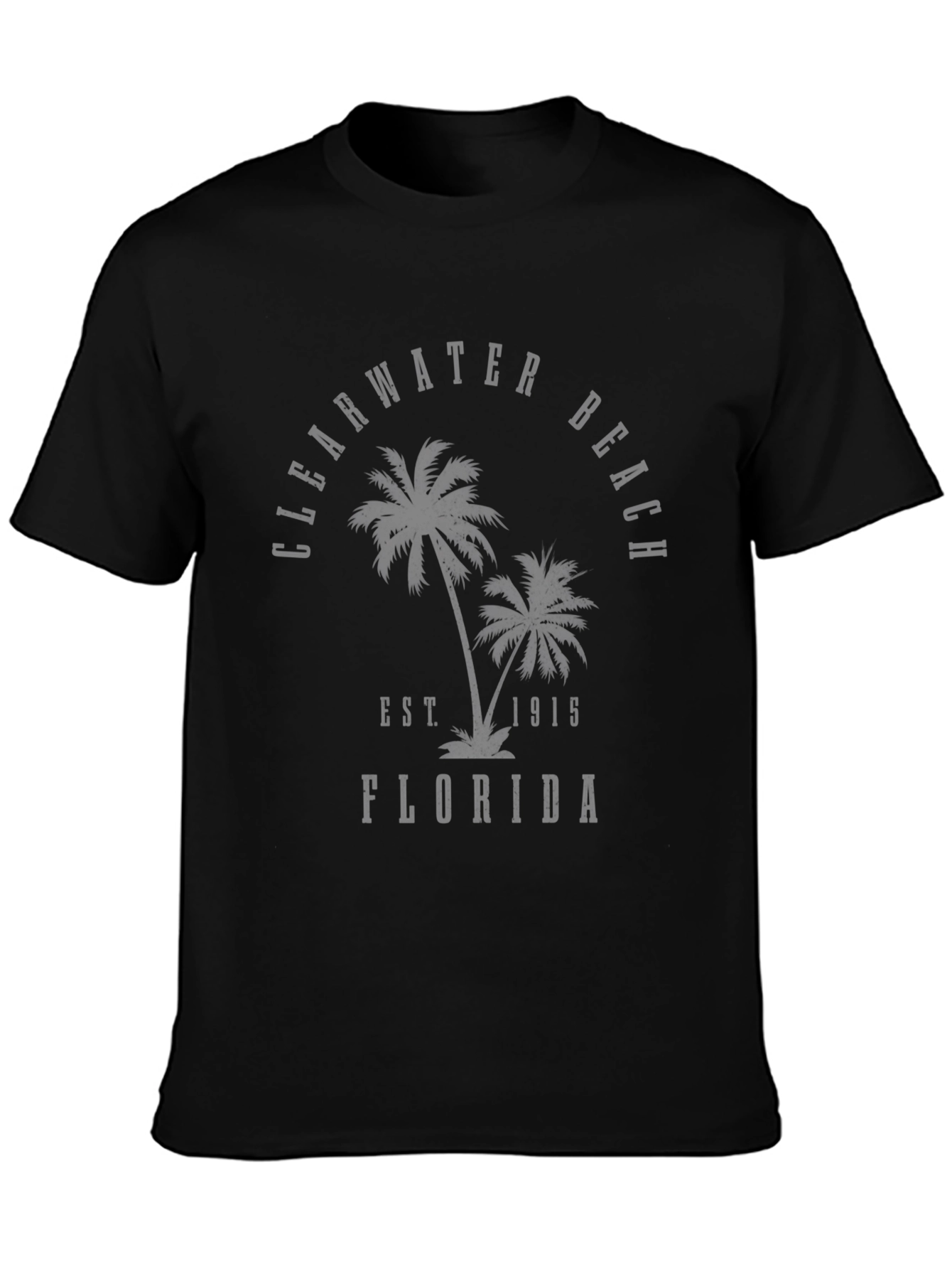 Clearwater Beach Florida T-Shirt - Palm Trees