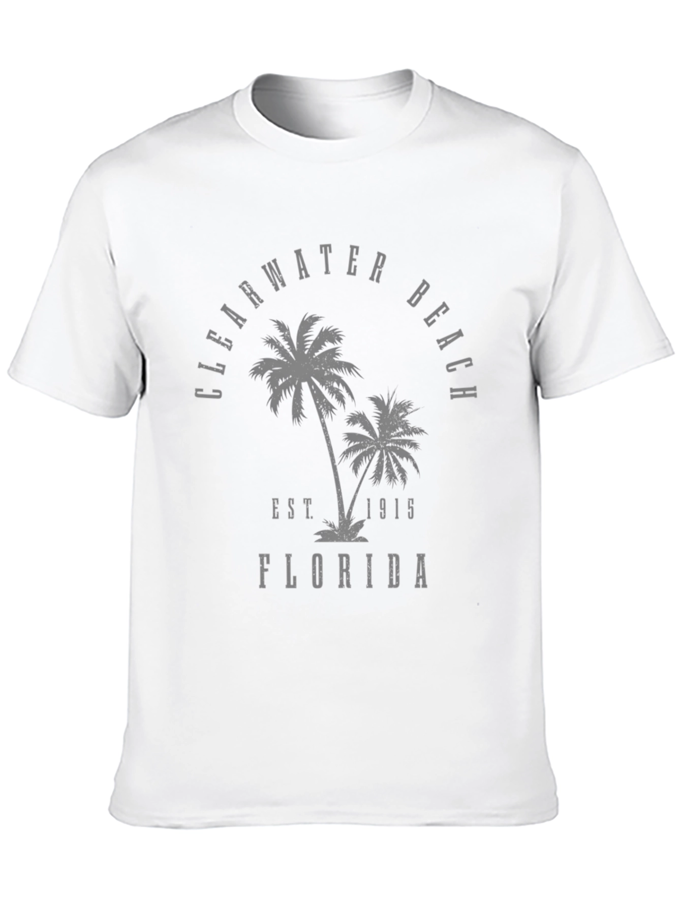 Clearwater Beach Florida T-Shirt - Palm Trees