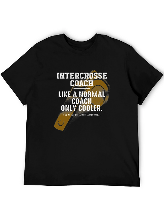 Intercrosse Coach T-Shirt - Cool Lacrosse Apparel