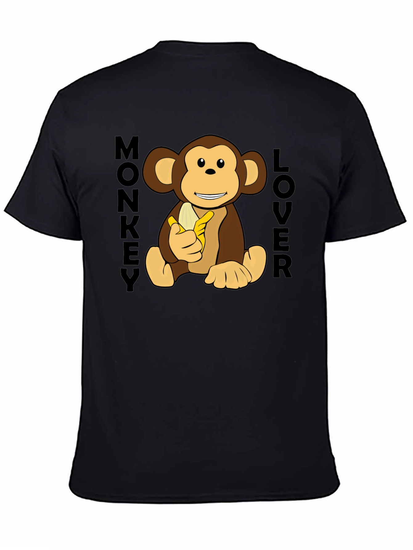 Monkey Lover Graphic T-Shirt - Fun Casual Wear