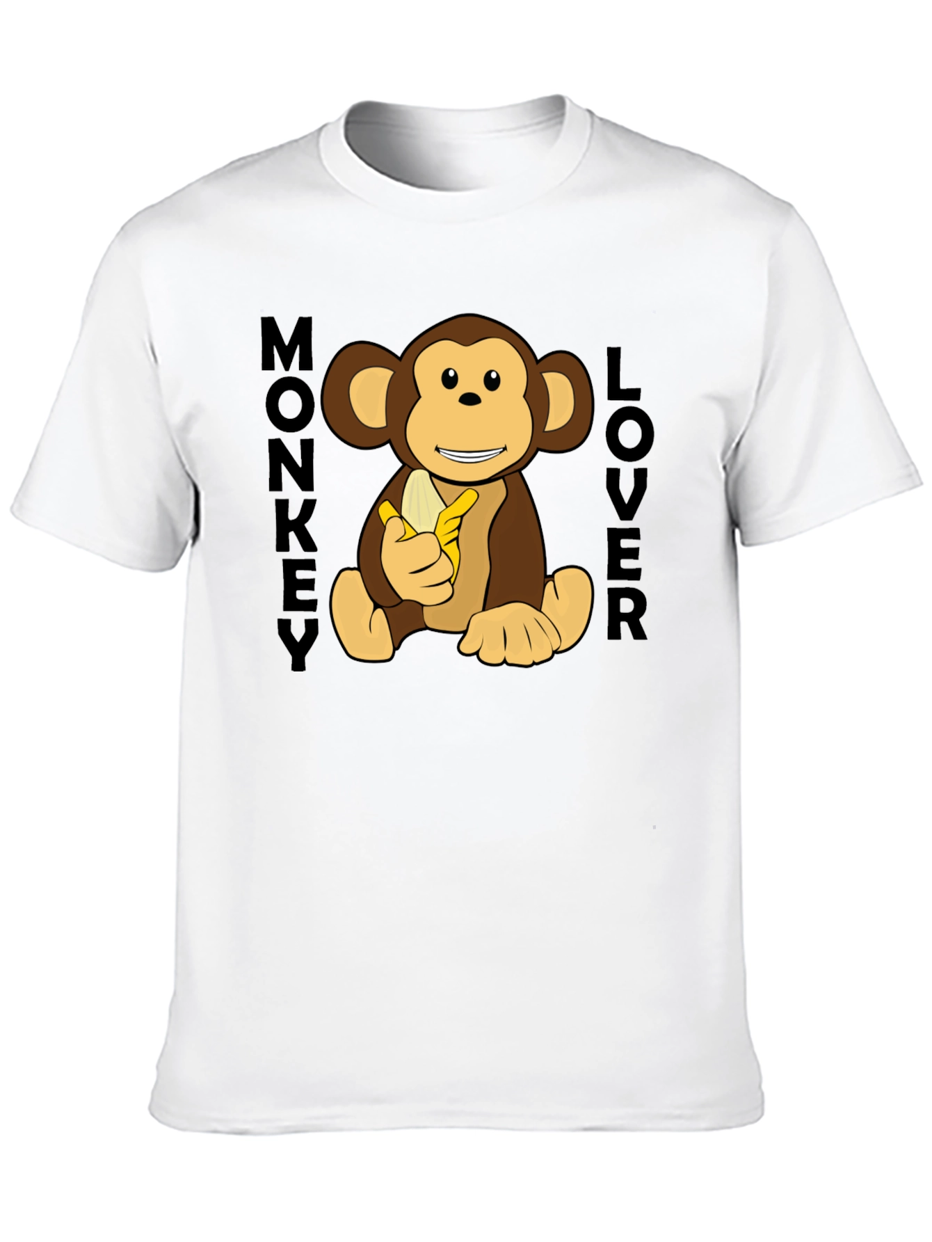 Monkey Lover Graphic T-Shirt - Fun Casual Wear