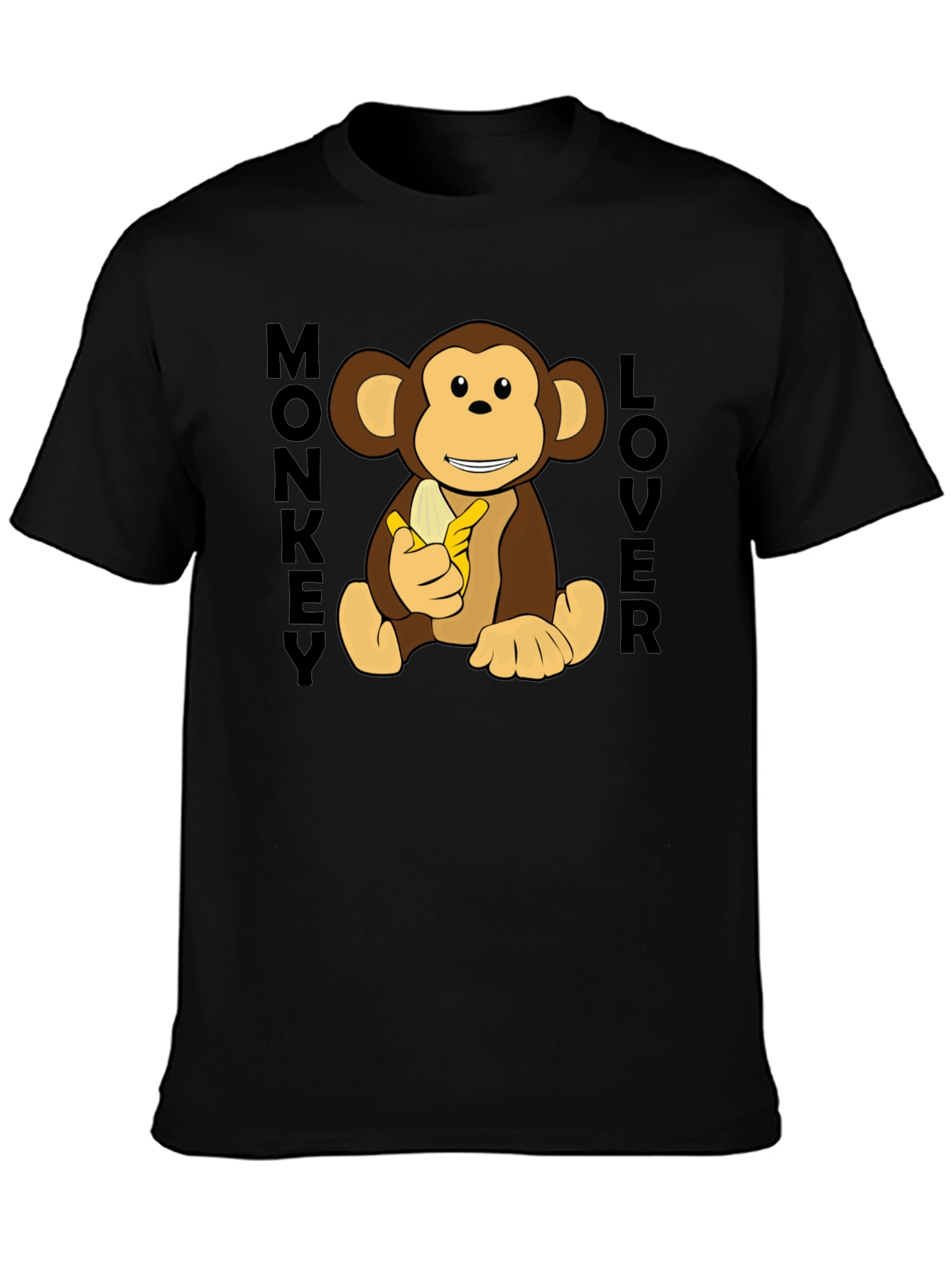 Monkey Lover Graphic T-Shirt - Fun Casual Wear