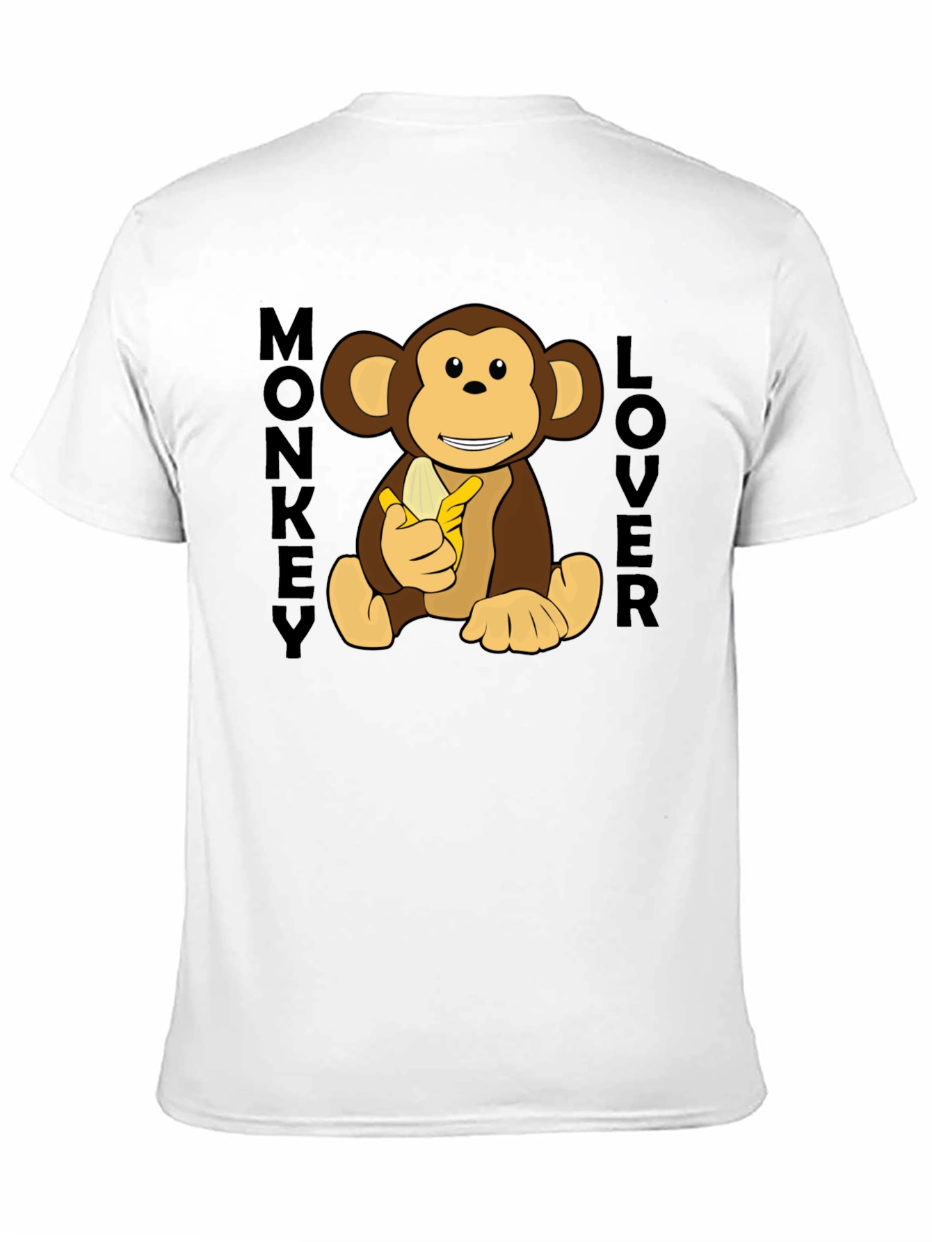 Monkey Lover Graphic T-Shirt - Fun Casual Wear