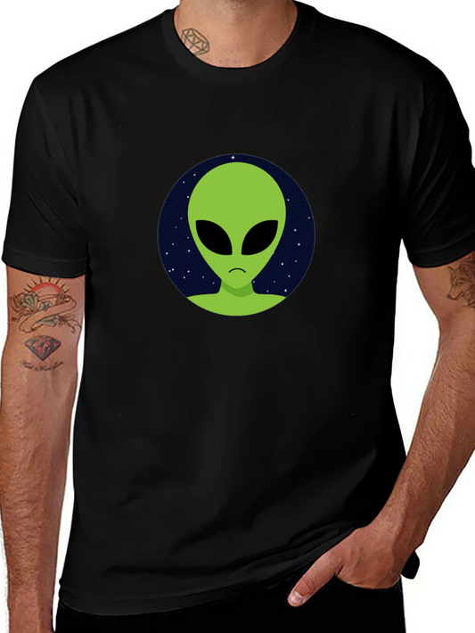 Alien Graphic T-Shirt - Black