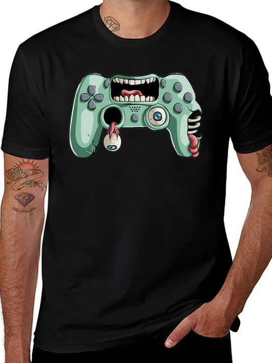 Zombie Game Controller Graphic T-Shirt