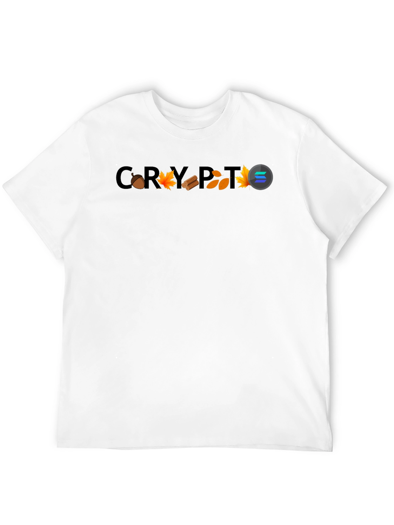 Crypto Autumn T-Shirt - Solana Style