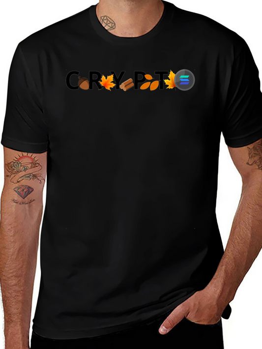 Crypto Autumn T-Shirt - Solana Style