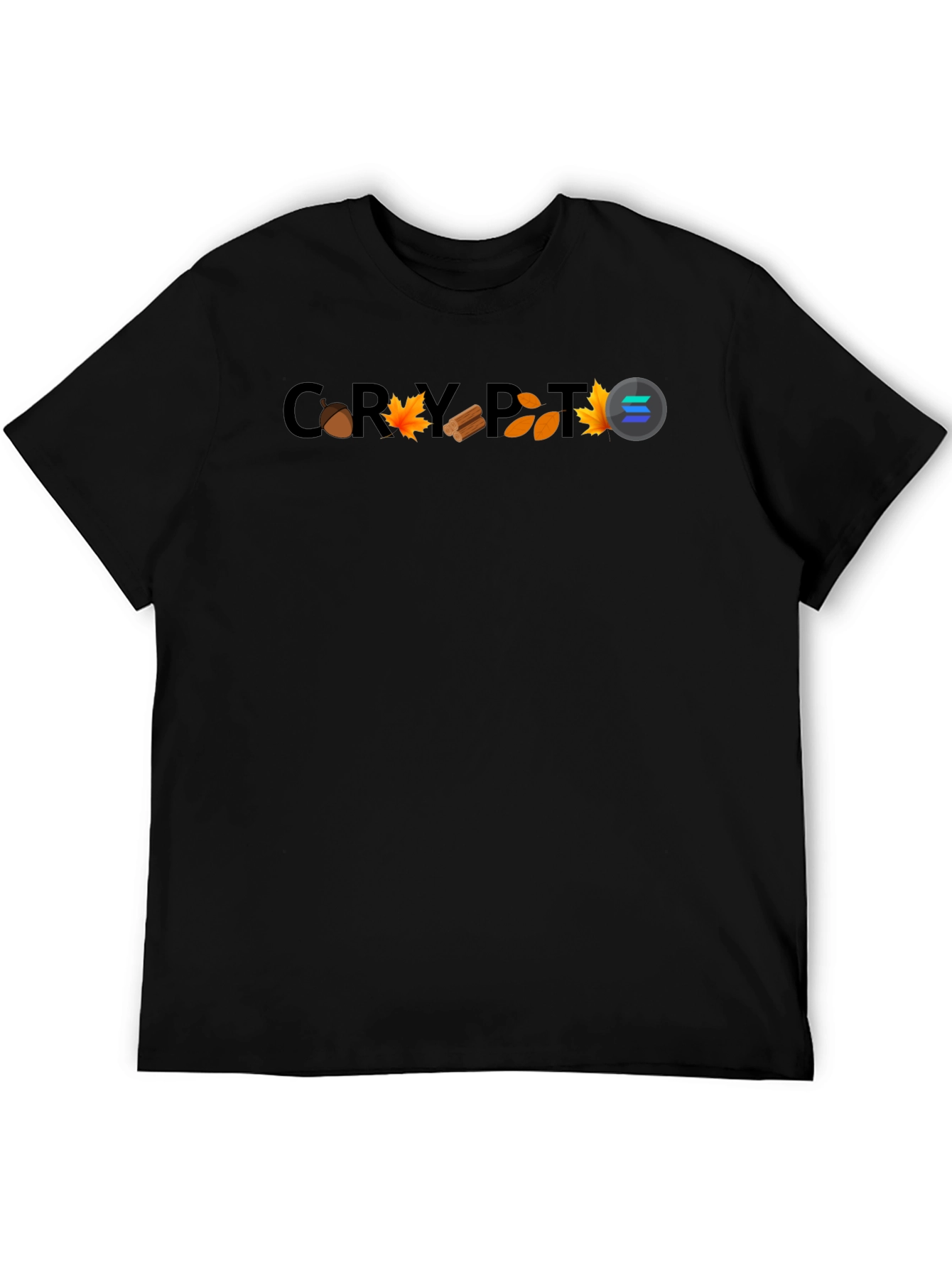 Crypto Autumn T-Shirt - Solana Style