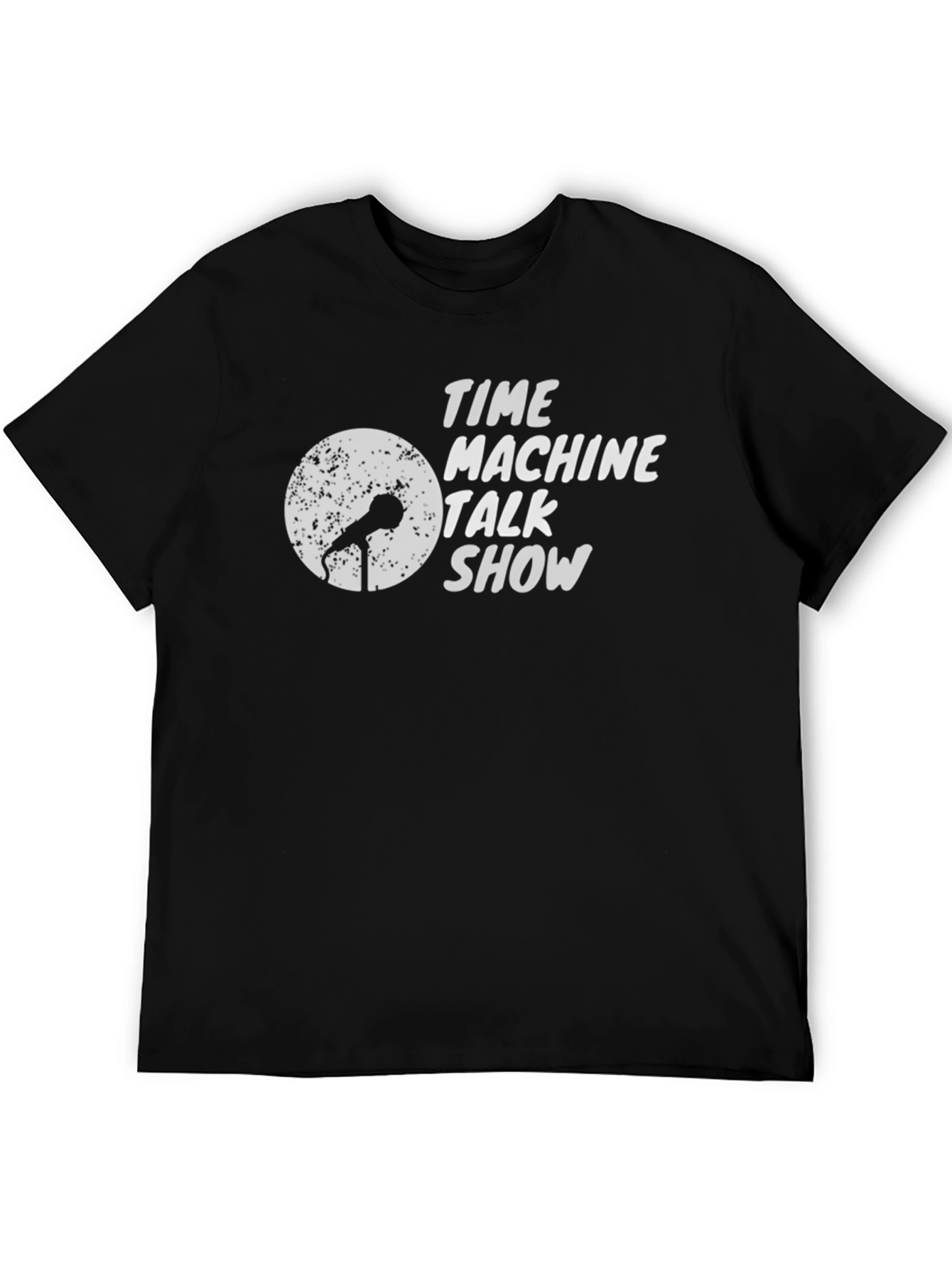 Time Machine Talk Show Graphic T-Shirt