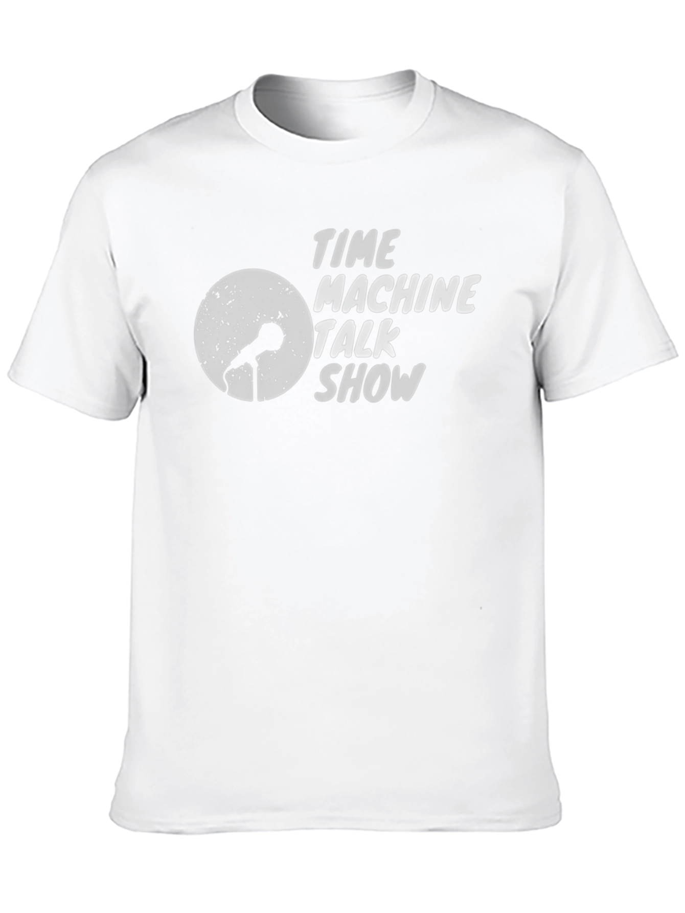 Time Machine Talk Show Graphic T-Shirt