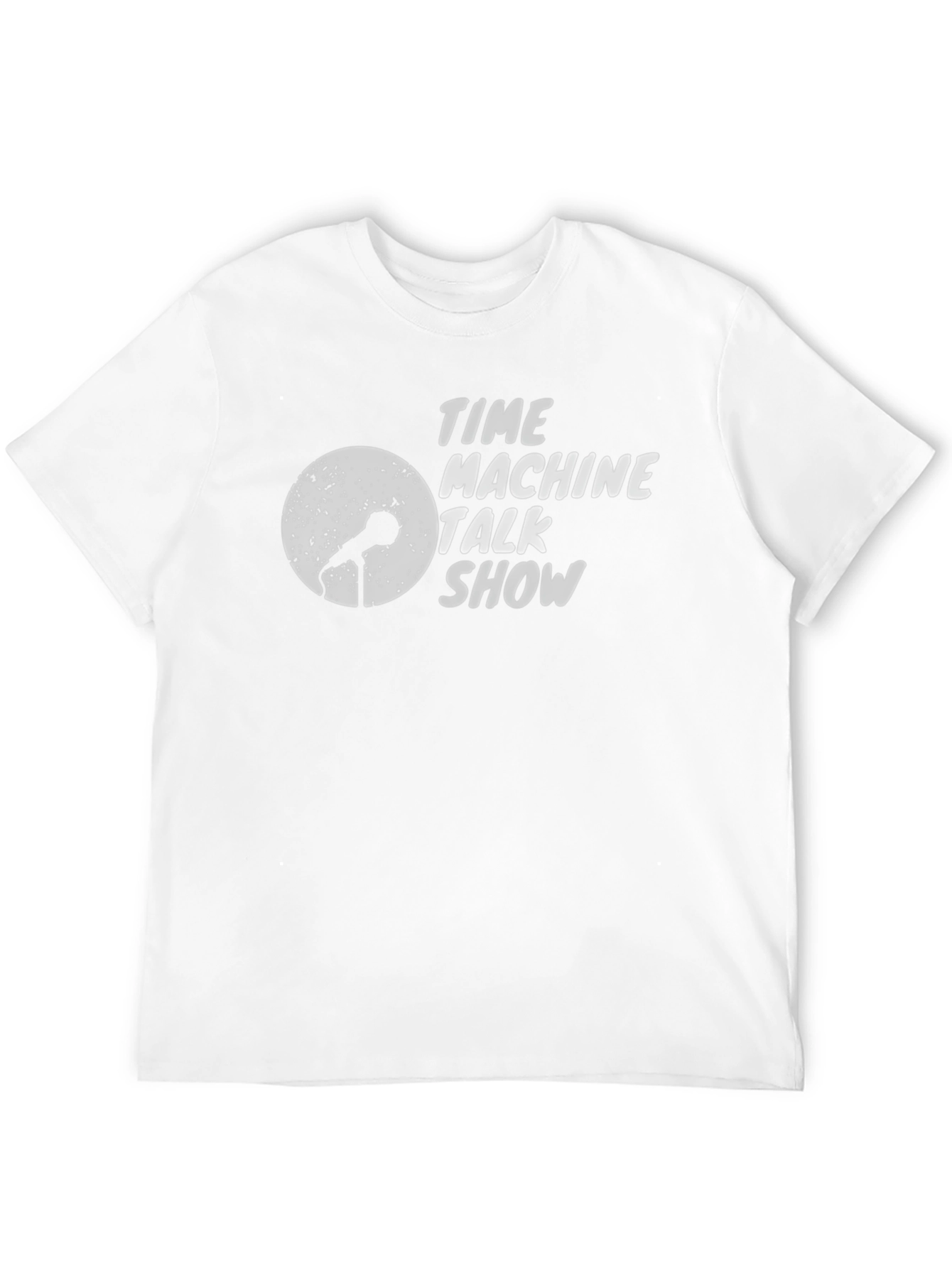 Time Machine Talk Show Graphic T-Shirt