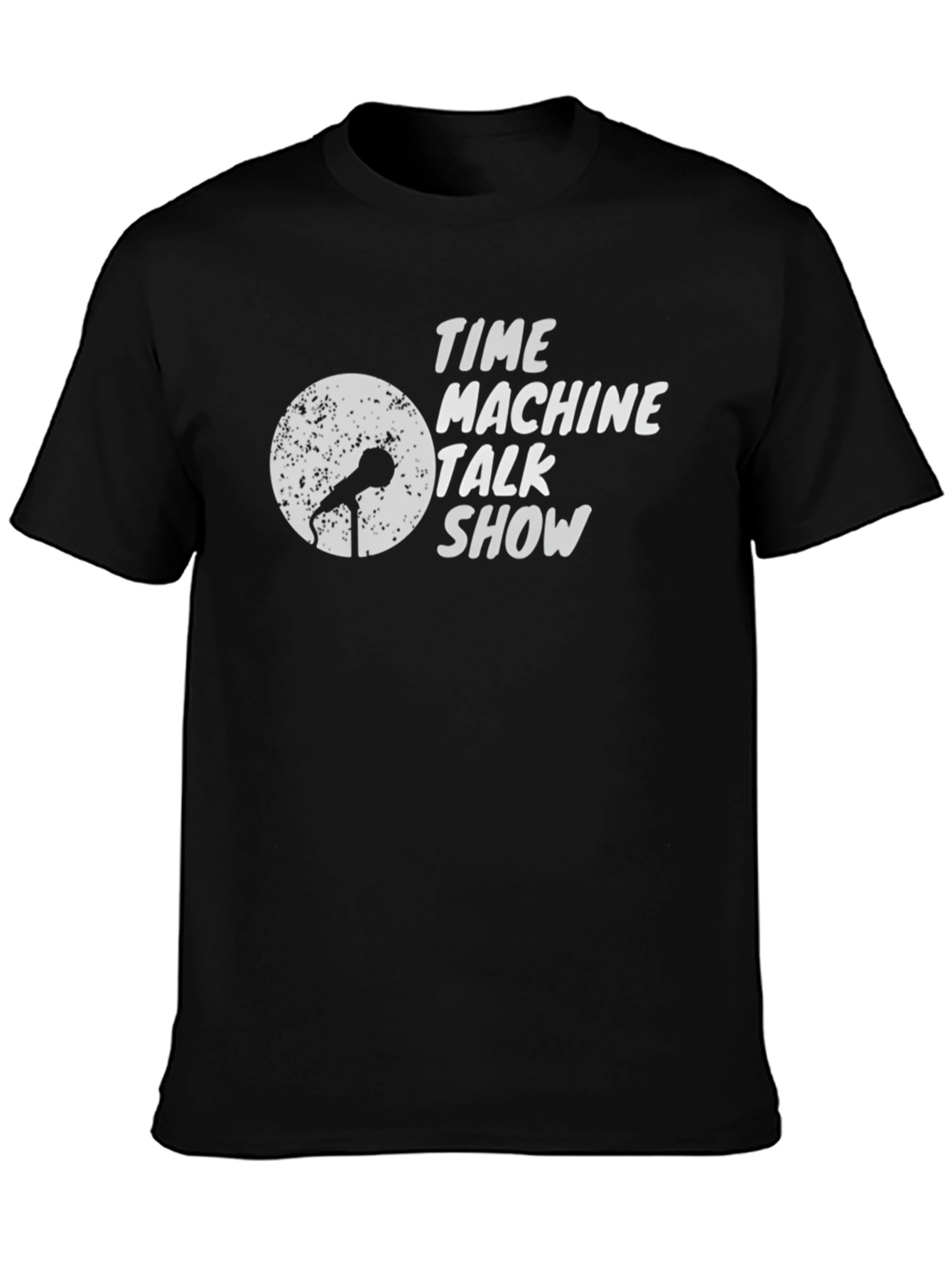 Time Machine Talk Show Graphic T-Shirt