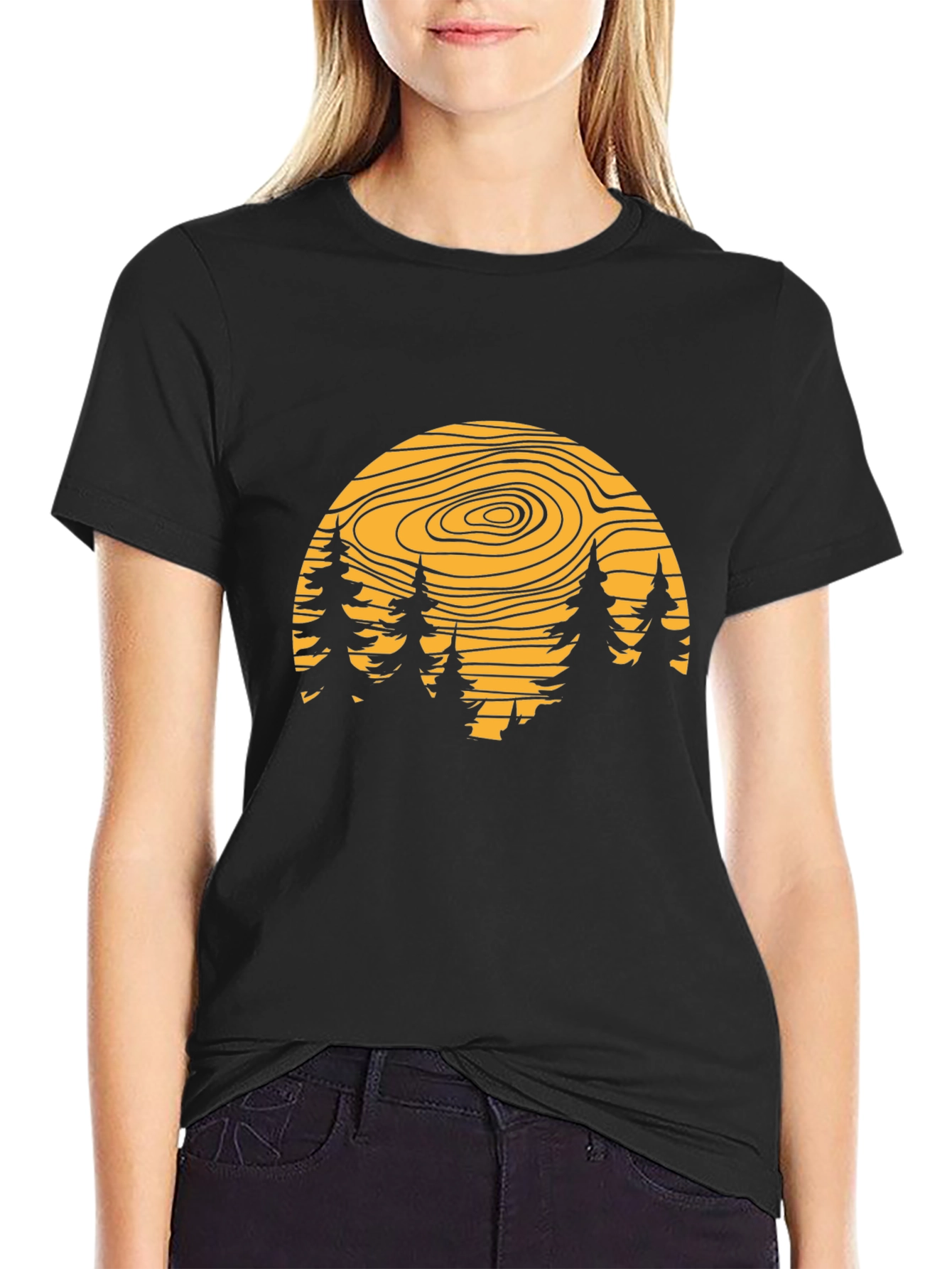 Natures Echo Tee - Forest Design