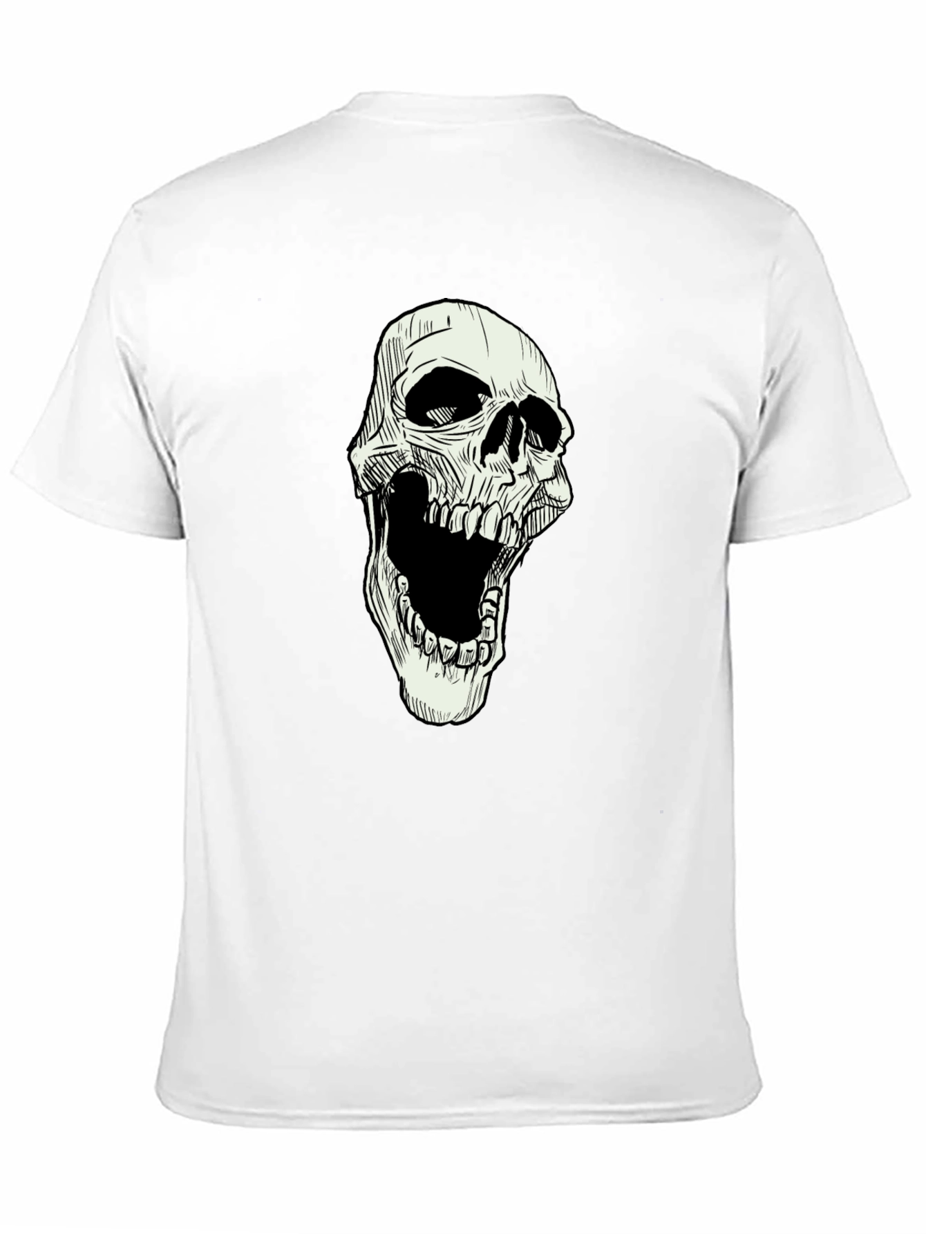 Skull Graphic Black T-Shirt