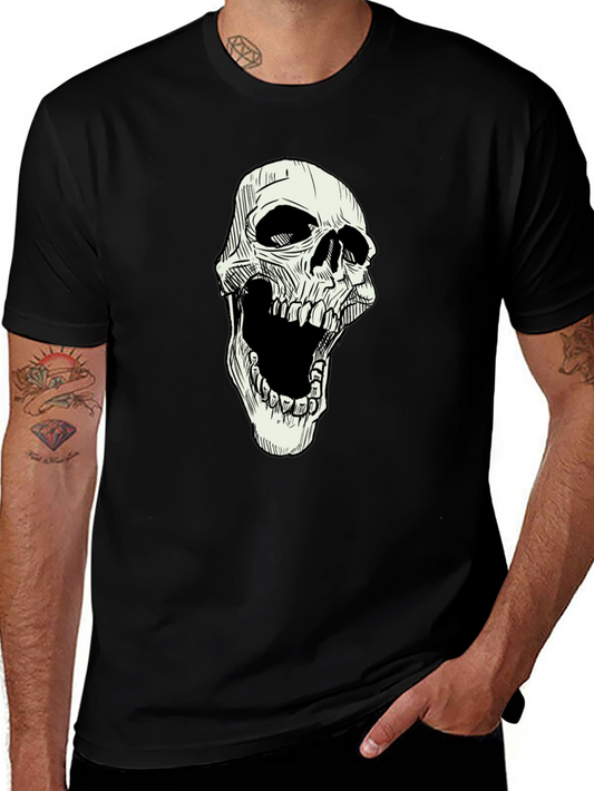 Skull Graphic Black T-Shirt