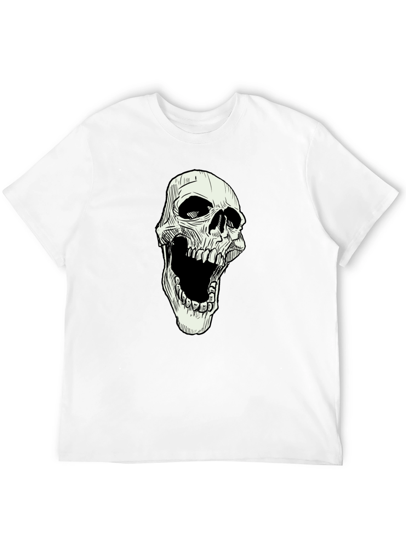 Skull Graphic Black T-Shirt