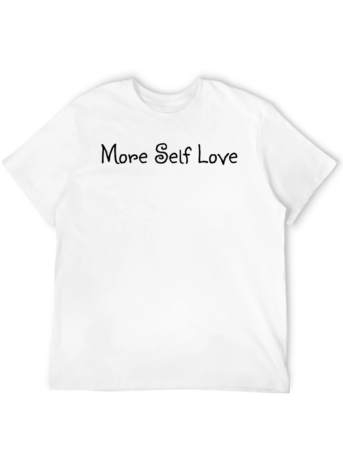More Self Love Black Graphic Tee