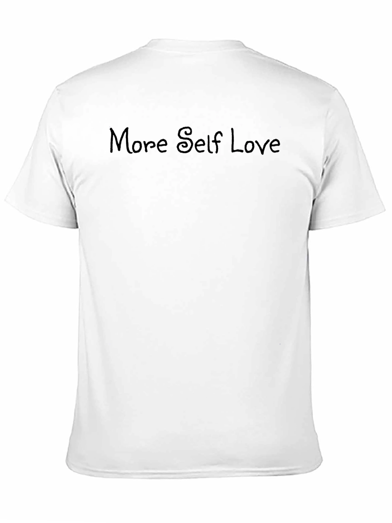 More Self Love Black Graphic Tee