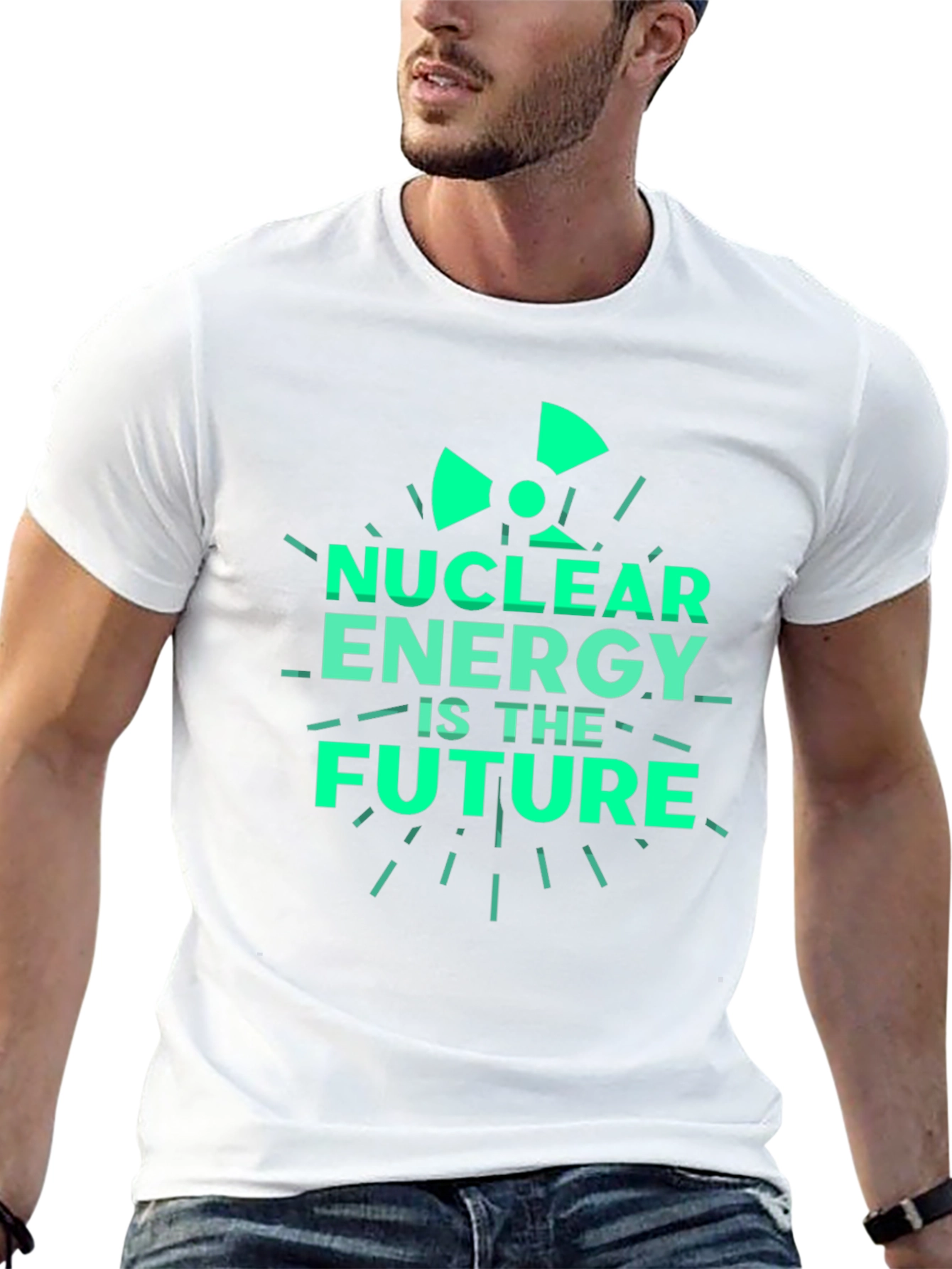 Nuclear Energy is the Future Black T-Shirt