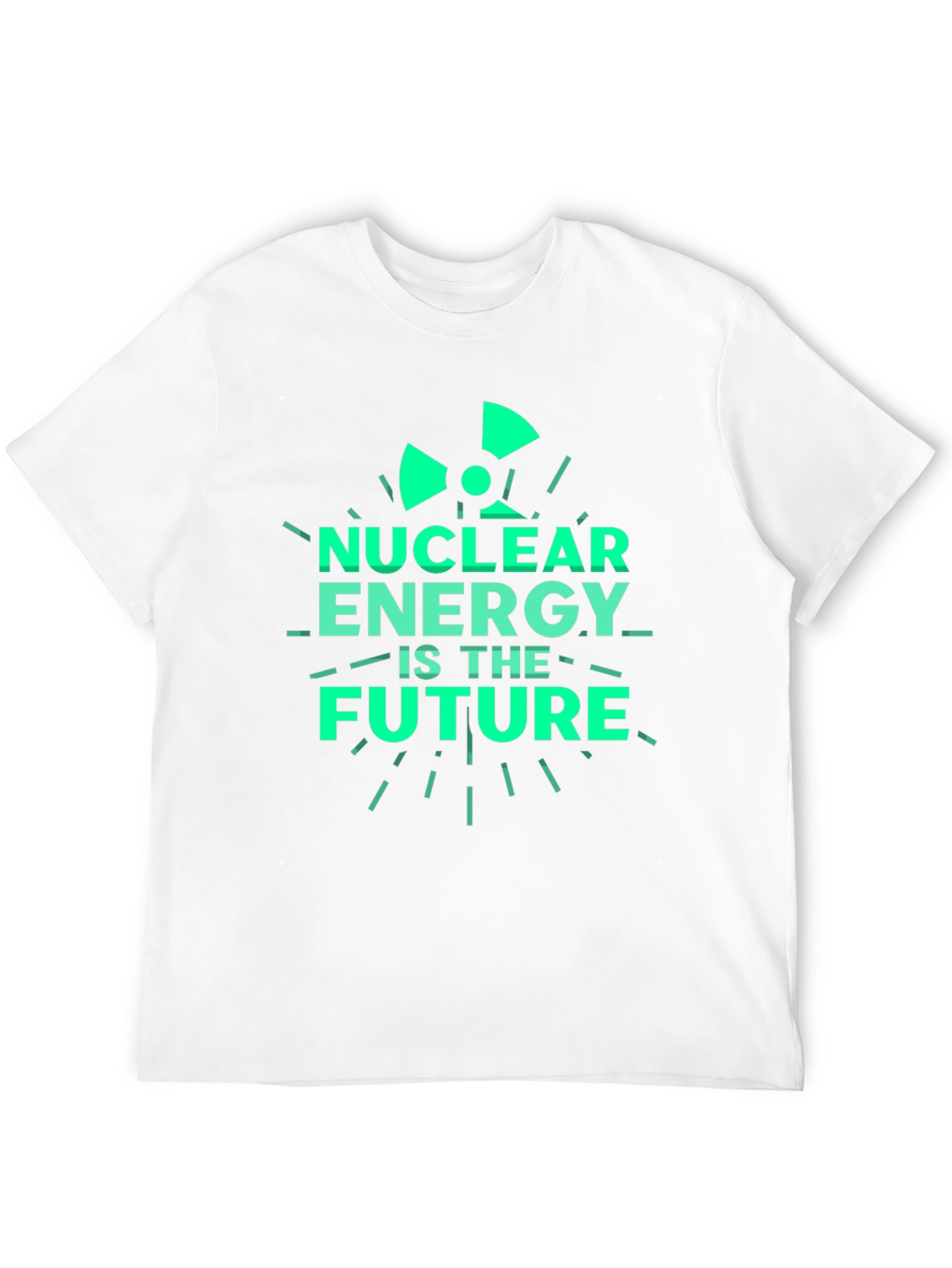 Nuclear Energy is the Future Black T-Shirt