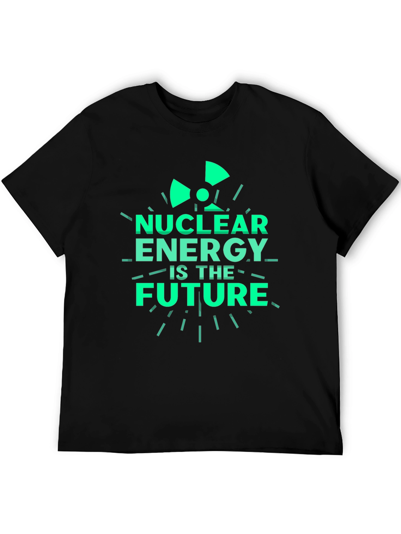 Nuclear Energy is the Future Black T-Shirt